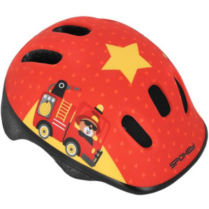Kask rowerowy dla dzieci spokey fun czerwony m 941014