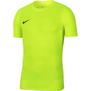 Koszulka dla dzieci nike dry park vii jsy ss limonkowa bv6741 702