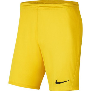 Spodenki dla dzieci nike dry park iii nb k żółte bv6865 719