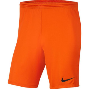 Spodenki dla dzieci nike dry park iii nb k pomarańczowe bv6865 819