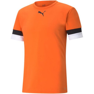 Koszulka męska puma teamrise jersey pomarańczowa 704932 08