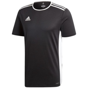 Koszulka dla dzieci adidas entrada 18 jersey junior czarna cf1041
