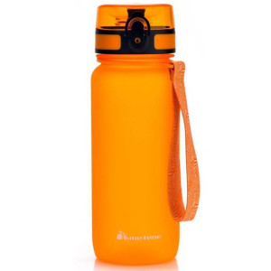 Bidon sportowy meteor 650 ml pomarańczowy 74604