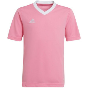 Koszulka dla dzieci adidas entrada 22 jersey różowa hc5055