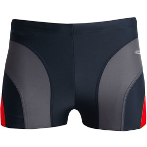 Spodenki kąpielowe męskie aqua-speed sasha szaro czerwone 336 2407