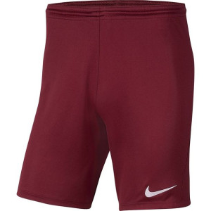 Spodenki dla dzieci nike dry park iii nb k bordowe bv6865 677
