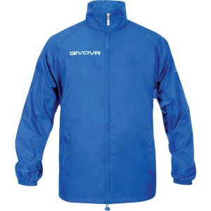 Kurtka givova rain basico niebieska rj001 0002