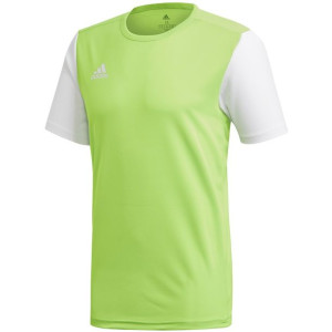 Koszulka dla dzieci adidas estro 19 jersey junior limonkowa gh1663