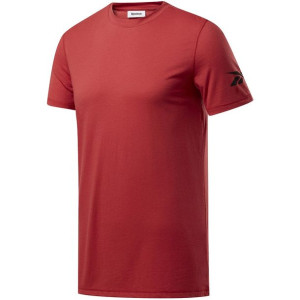 Koszulka męska reebok wor we commercial ss tee czerwona fp9103