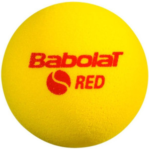 Piłki do tenisa ziemnego babolat red foam 3szt. 116128