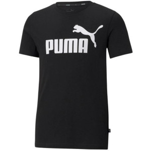 Koszulka dla dzieci puma ess logo tee czarna 586960 01