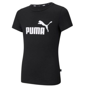 Koszulka dla dzieci puma ess logo tee g czarna 587029 01