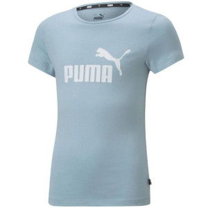 Koszulka dla dzieci puma ess logo tee g niebieski 587029 79