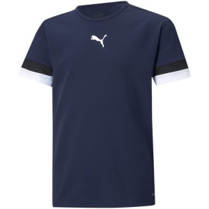 Koszulka dla dzieci puma teamrise jersey jr granatowa 704938 06