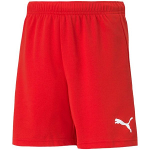 Spodenki dla dzieci puma teamrise short jr czerwone 704943 01
