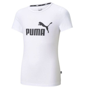 Koszulka dla dzieci puma ess logo tee g biała 587029 02