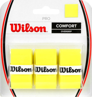 Owijka wilson pro comfort overgrip żółta 3szt wrz4014ye