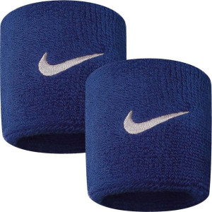 Frotki na rękę nike swoosh 2 szt. granatowe nnn04402