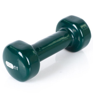 Hantel winylowy profit 2 kg zielony dk 4102