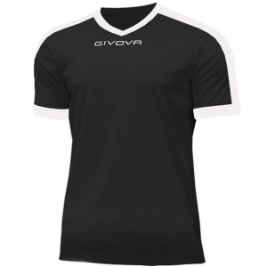 Koszulka givova revolution interlock czarno-biała mac04 1003
