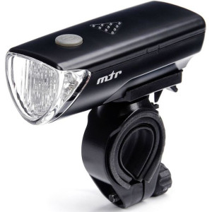 Lampka rowerowa meteor blaze czarna 31529