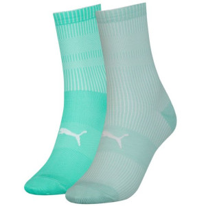Skarpety damskie puma sock structure 2 pary miętowe 907622 02