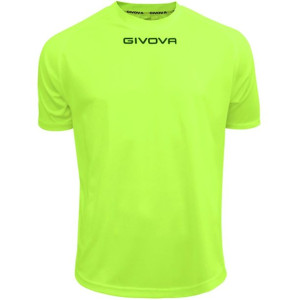 Koszulka givova one żółta fluo mac01 0019
