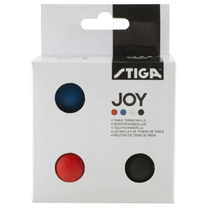 Zestaw piłeczek do ping ponga stiga joy 4szt mix