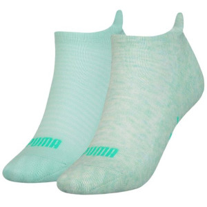 Skarpety damskie puma sneaker 2 pary miętowe 907093 13