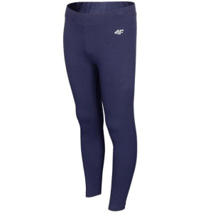 Legginsy dla dziewczynki 4f granatowe hjl22 jleg001 31s
