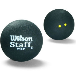 Piłka do squasha wilson staff yellow wrt617100