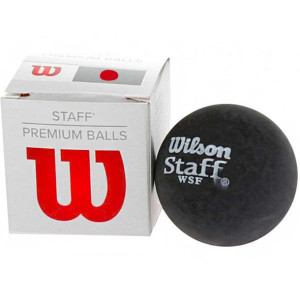 Piłeczka do squasha wilson staff ball red dot czerwona kropka wrt617200