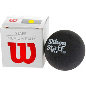 Piłeczka do squasha wilson staff ball yel dot żółta kropka wrt617300
