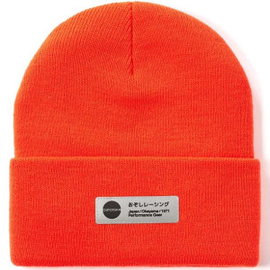 Czapka ozoshi haichi cuffed beanie pomarańczowa owh20rcfb005
