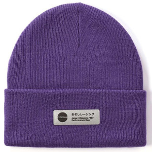 Czapka ozoshi haichi cuffed beanie fioletowa owh20rcfb005