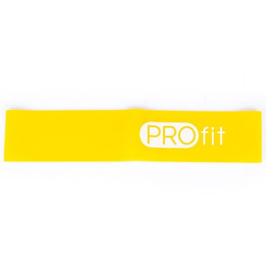 Guma profit mini band 50cm x 5cm x 0,5mm żółta