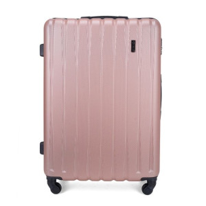 Walizka podróżna twarda średnia STL902 różowa