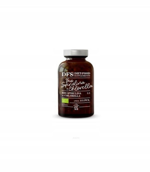 Spirulina Z Chlorellą Suplement 375tabl Diet-food