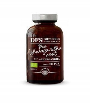 Ashwagandha Bio Suplement Diety 240tabl Diet-food