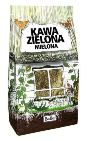 KAWA ZIELONA - mielona