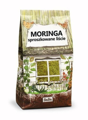 MORINGA sproszkowane liście.