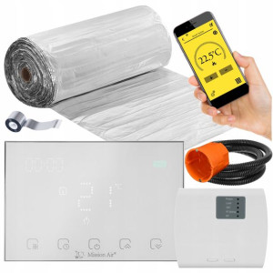 ZESTAW Mata grzewcza pod panele MAL-160W/m² 9m²