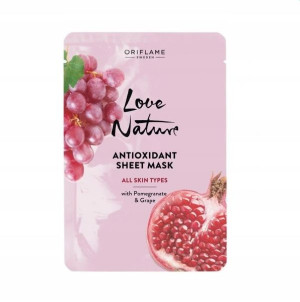 Oriflame Antyoksydacyjna maseczka w płacie Love