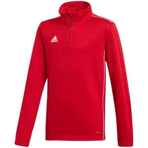 Bluza dla dzieci adidas core 18 training top junior czerwona cv4141