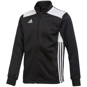 Bluza dla dzieci adidas regista 18 polyester jacket junior czarna cz8629
