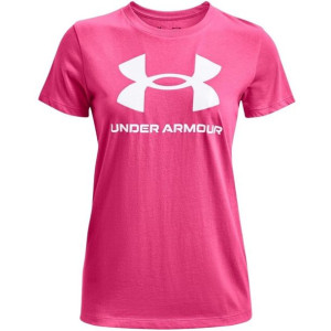 Koszulka damska under armour live sportstyle graphic różowa 1356305 634