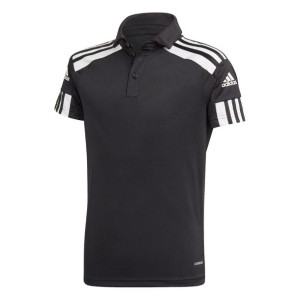 Koszulka dla dzieci adidas squadra 21 polo czarna gk9558