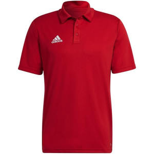 Koszulka męska adidas entrada 22 polo czerwona h57489