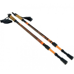 Kijki nordic walking pacer bjorn pomarańczowy 2-częściowy
