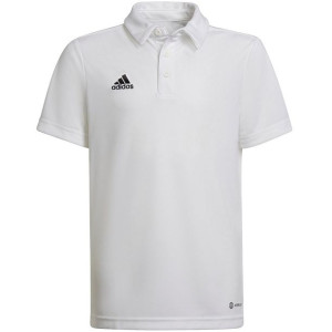 Koszulka dla dzieci adidas entrada 22 polo biała hc5059
